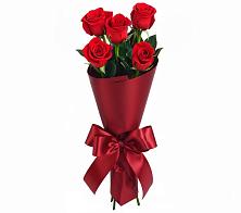 Букет 5 Красных роз Эдлесс Лав в Усолье-Сибирское