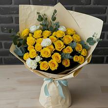 Букет цветов из:  Розы #REPLACE_PRED# Усолье-Сибирское