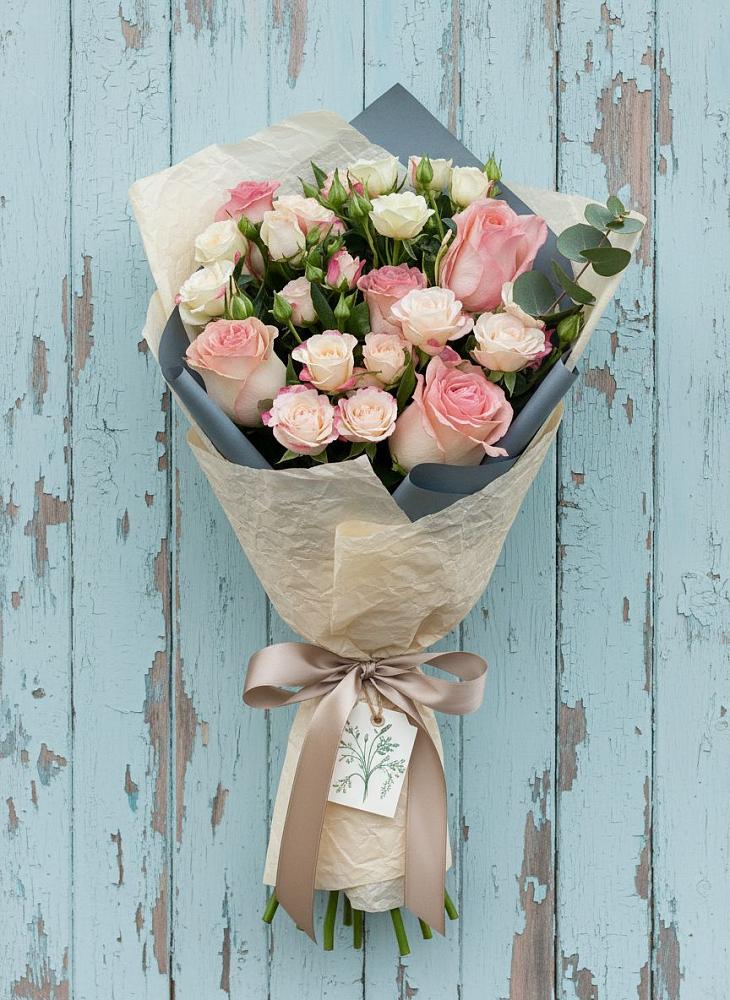 Букет цветов из: Розы в Усолье-Сибирское