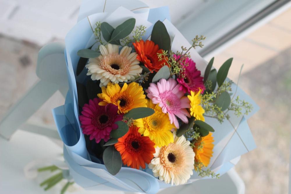 Букет цветов из: Герберы в Усолье-Сибирское