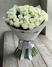 Букет 35 Белых роз в Усолье-Сибирское