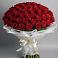 Букет 101 Красная роза Блэк Мэджик в Усолье-Сибирское