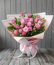 Букет Розовый кустик в Усолье-Сибирское