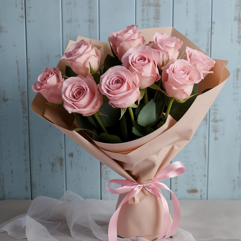 Букет цветов из: Розы в Усолье-Сибирское