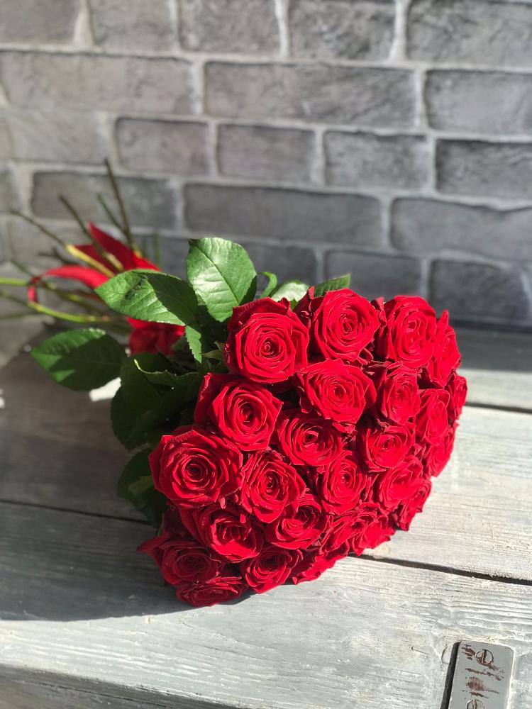Букет Красные розы Фридом в Усолье-Сибирское