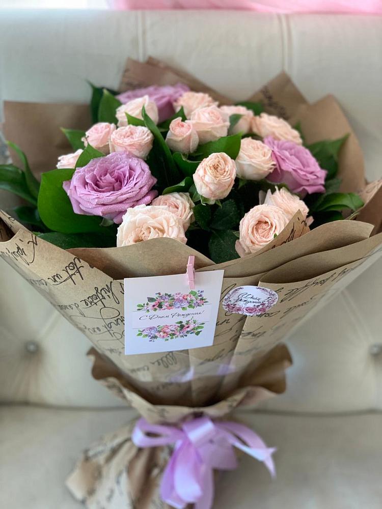 Букет цветов из: Розы в Усолье-Сибирское