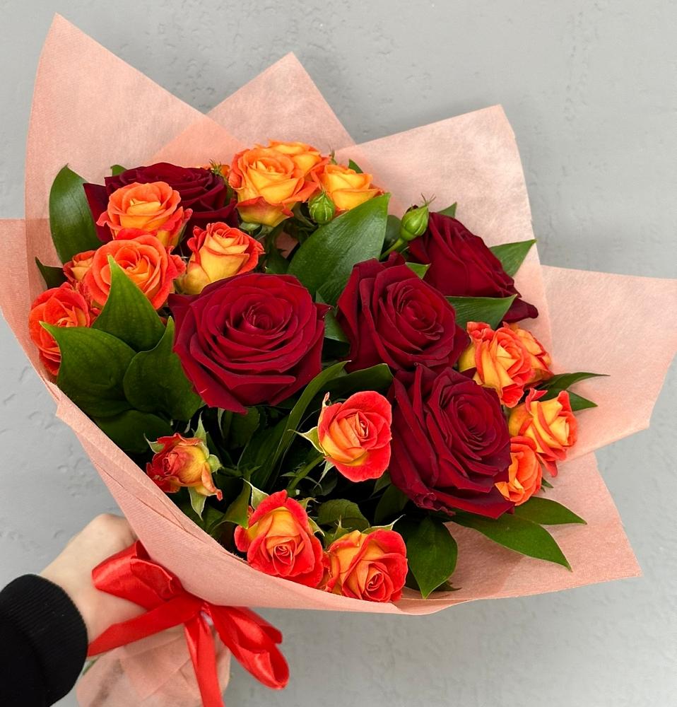 Букет Любовь и восторг в Усолье-Сибирское