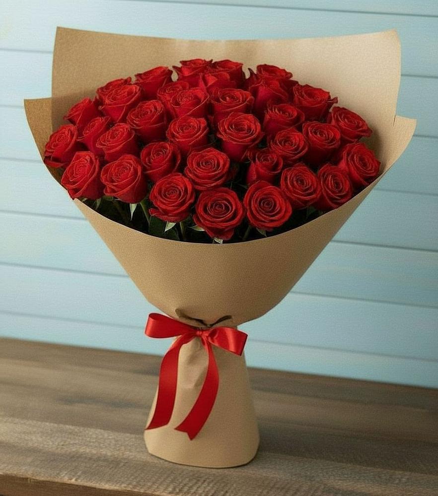 Букет Красные розы Милано в Усолье-Сибирское