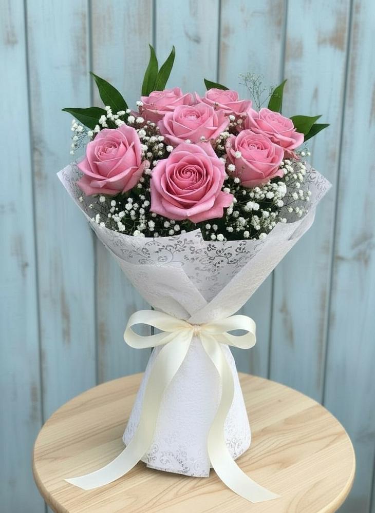 Букет цветов из: Розы в Усолье-Сибирское