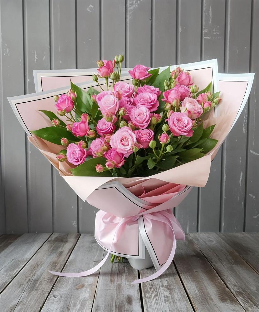 Букет Розовый кустик в Усолье-Сибирское