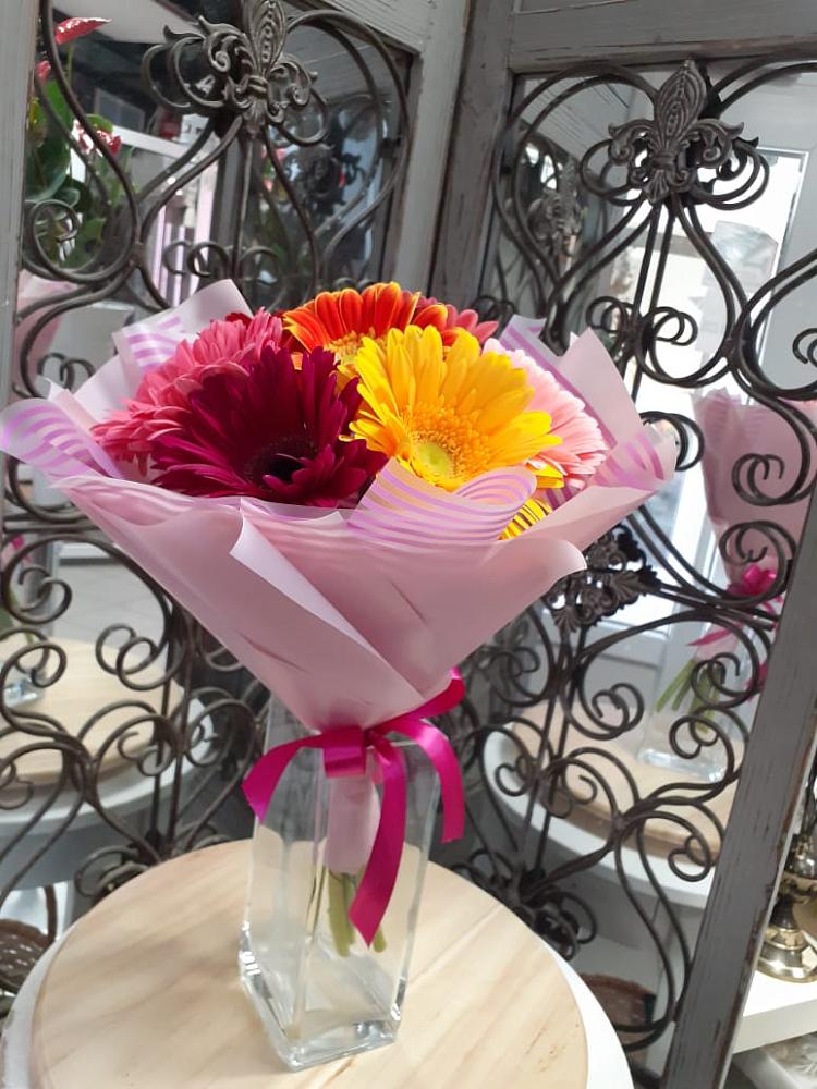 Букет цветов из: Герберы в Усолье-Сибирское