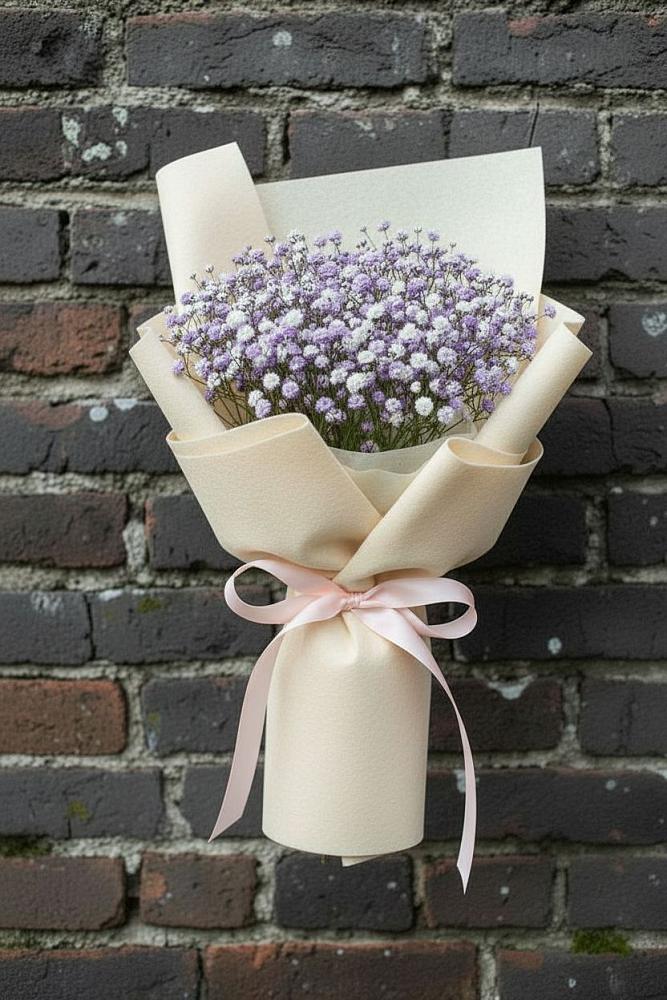 Букет цветов из: Гипсофила в Усолье-Сибирское