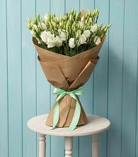 Букет цветов из:  Лизиантусы в Усолье-Сибирское