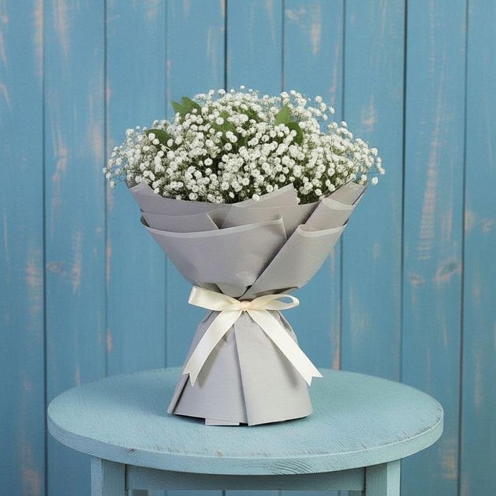 Букет цветов из: Гипсофила в Усолье-Сибирское