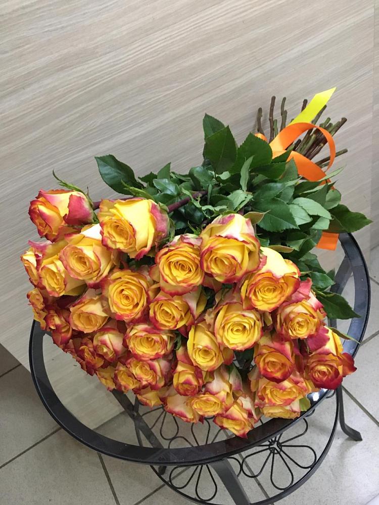 Букет Желтые розы в Усолье-Сибирское