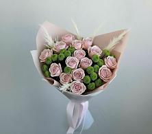 Букет цветов из:  Розы и Хризантемы в Усолье-Сибирское