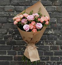 Букет цветов из:  Розы в Усолье-Сибирское