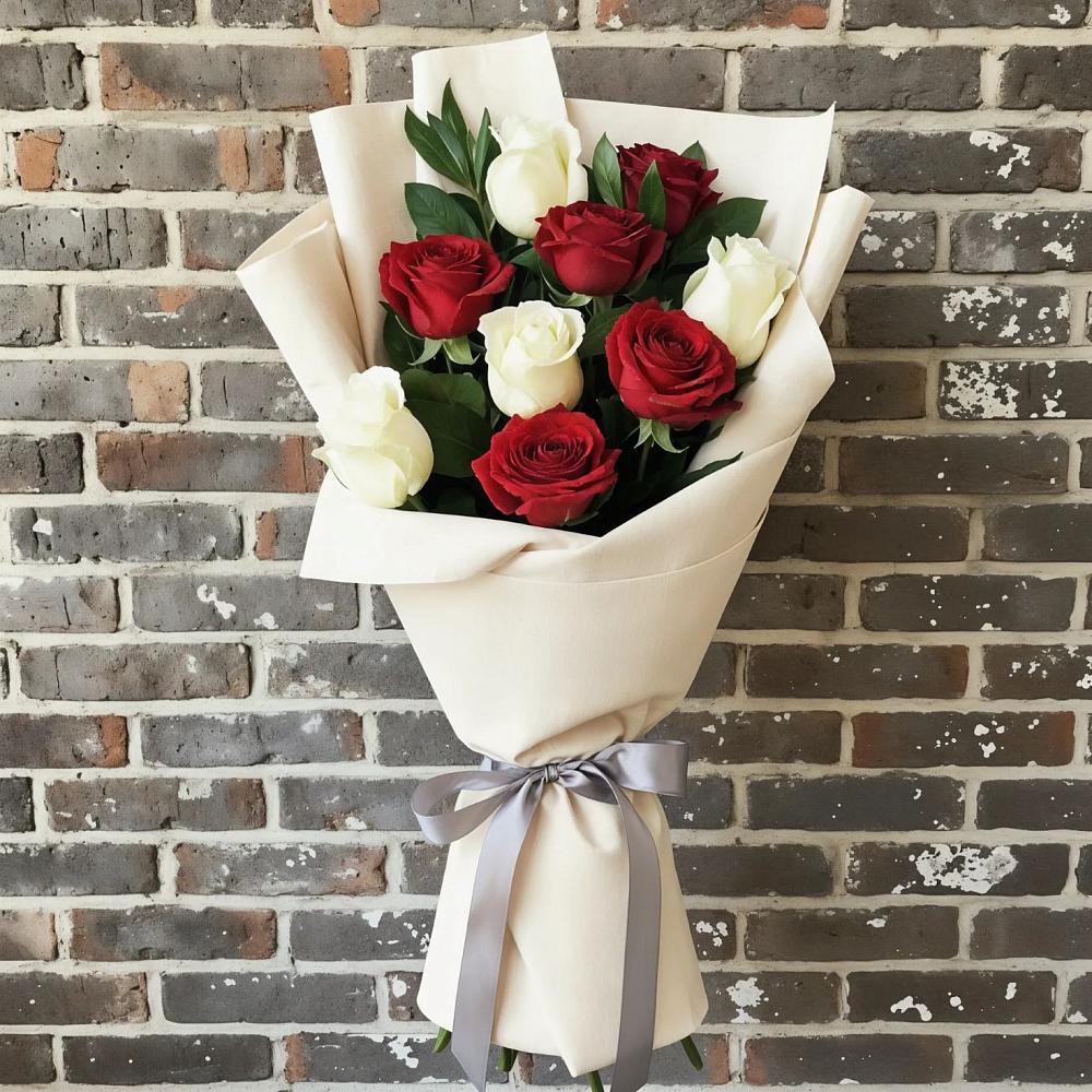 Букет цветов из: Розы в Усолье-Сибирское