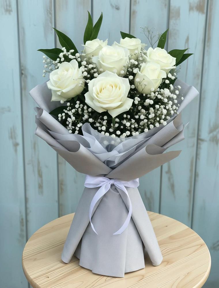 Букет цветов из: Розы в Усолье-Сибирское