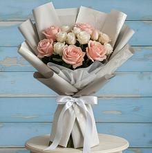 Букет цветов из:  Розы #REPLACE_PRED# Усолье-Сибирское