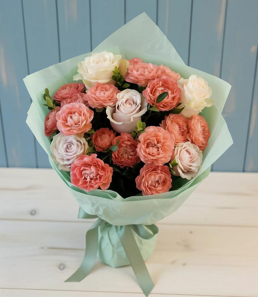 Букет цветов из: Розы в Усолье-Сибирское