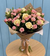 Букет цветов из:  Розы в Усолье-Сибирское