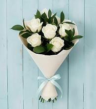 Букет цветов из:  Розы в Усолье-Сибирское