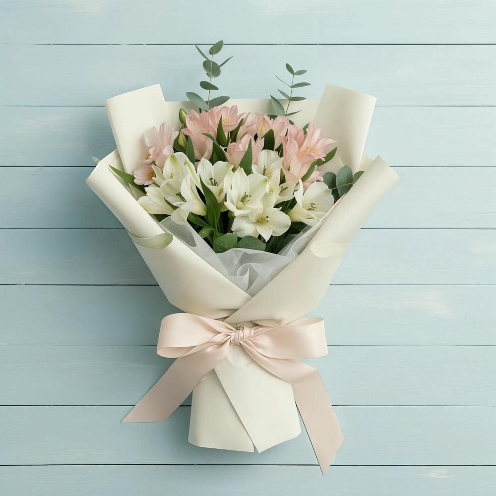 Букет цветов из: Альстромерии в Усолье-Сибирское