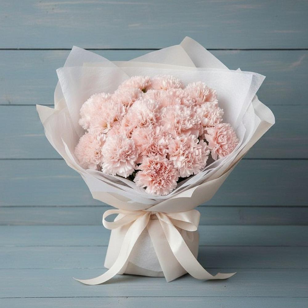 Букет цветов из: Гвоздики в Усолье-Сибирское