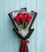 Букет цветов из:  Розы в Усолье-Сибирское