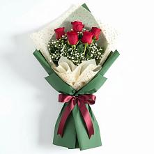 Букет цветов из:  Розы в Усолье-Сибирское