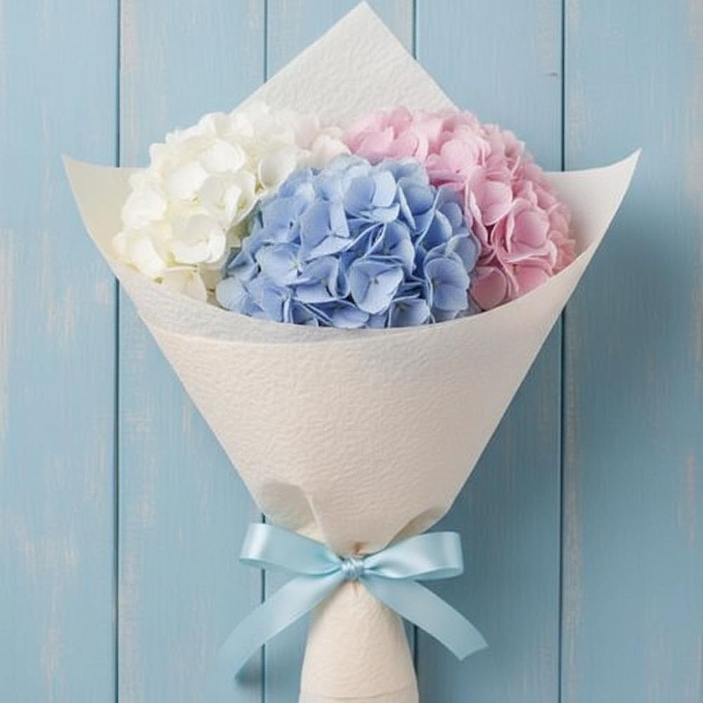 Букет цветов из: Гортензия в Усолье-Сибирское