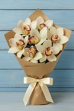 Букет цветов из:  Орхидеи и Розы в Усолье-Сибирское